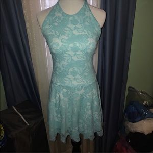 ONCE UPON A TIME SKY BLUE PLAYSUIT